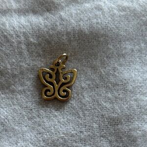 James Avery Gold Butterfly Charm